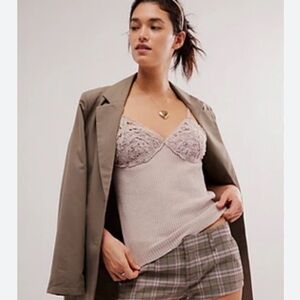 NWOT Free People FP One Knit Cami Top